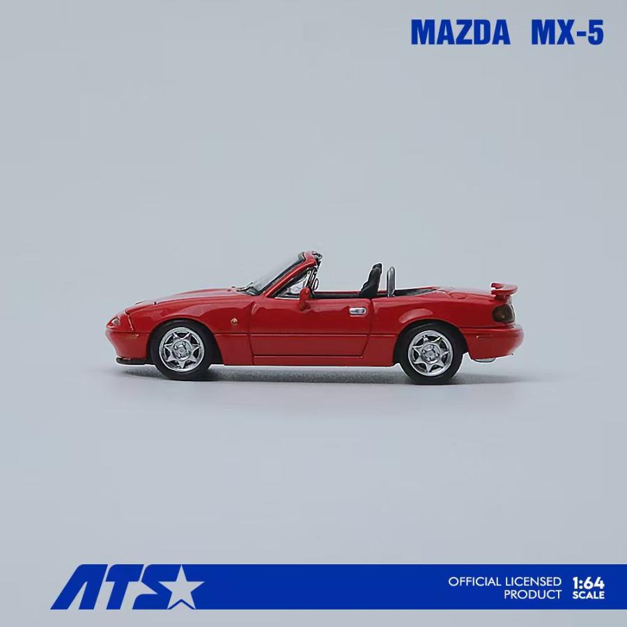 ATS 1/64 マツダ ロードスター NA レッド 頭文字D Mazda MX-5 Initial