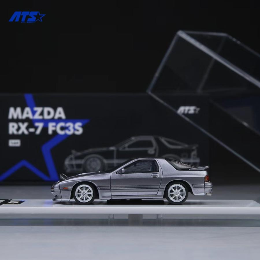 ATS 1/64 マツダ RX-7 FC3S リトラクタブルヘッドライト シルバー