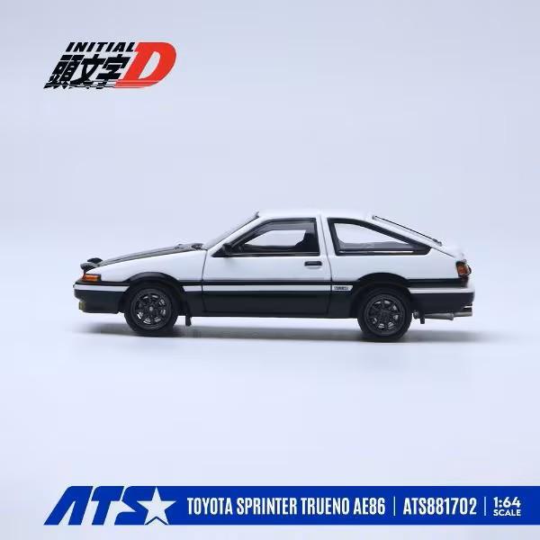 ATS 1/64 トヨタ スプリンタートレノ AE86 カーボンボンネット