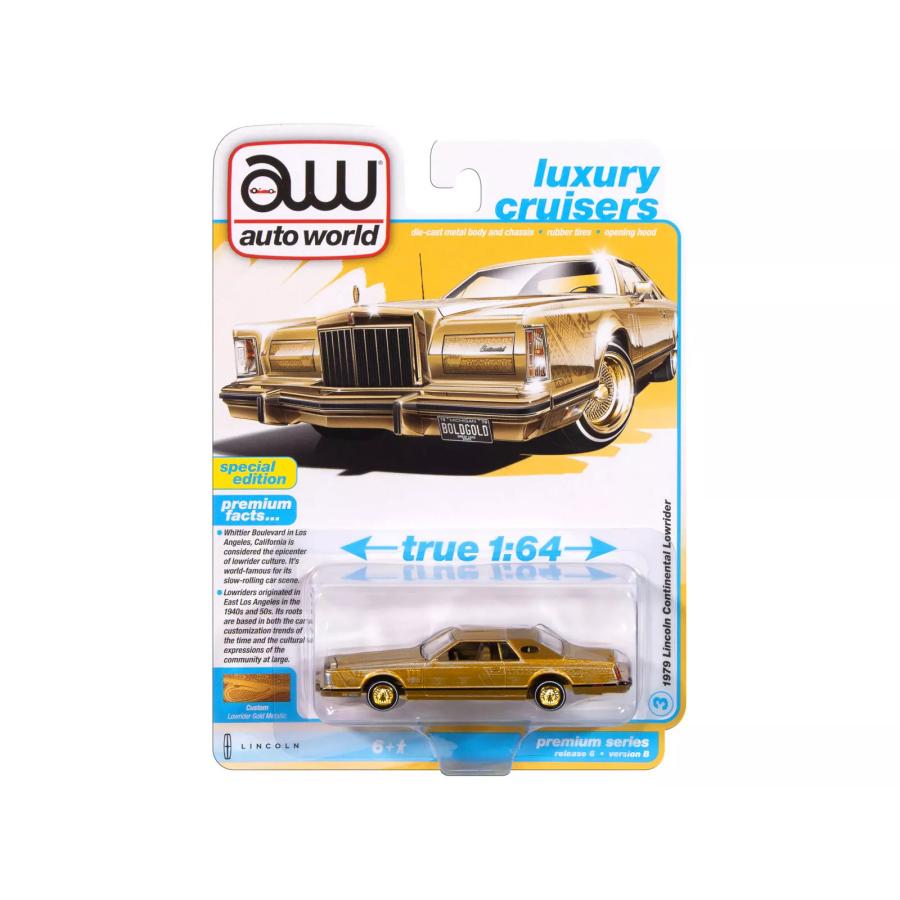 autoworld 1/64 リンカーン コンチネンタル 1979 ローライダー autoworld 1/64 リンカーン コンチネンタル 1979 ローライダー