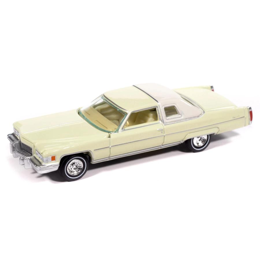 オートワールド 1/64 キャデラック クーペ ドゥビル 1976 アイボリー