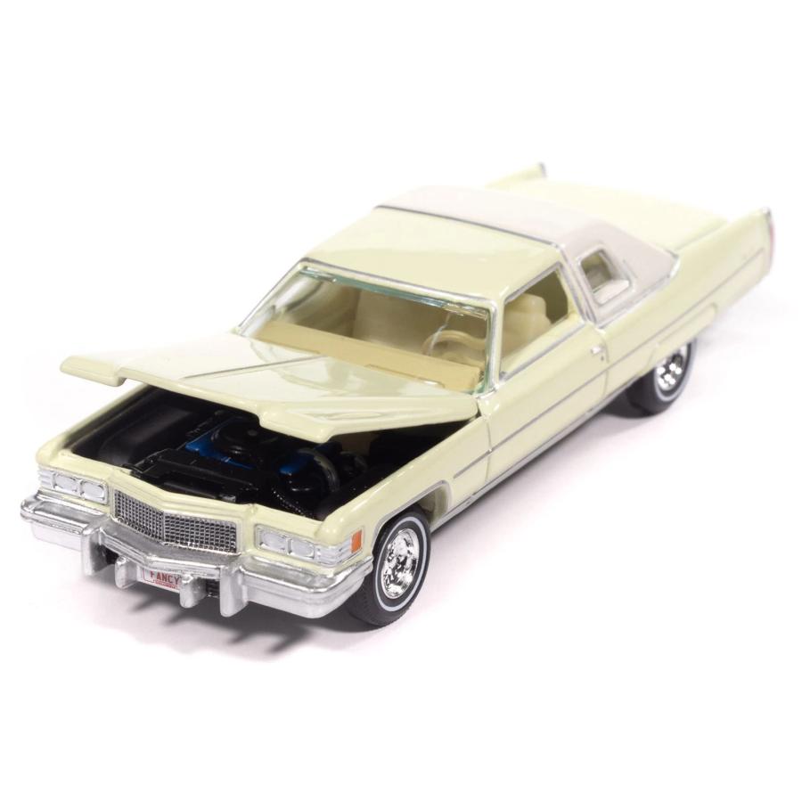 オートワールド 1/64 キャデラック クーペ ドゥビル 1976 アイボリー