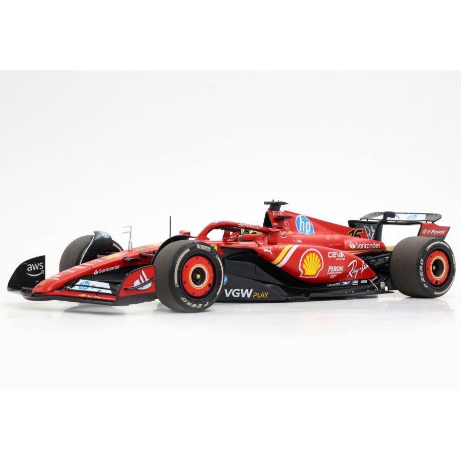 B.B.R BBR 1/18 フェラーリ F1 SF-24 イタリアGP 2024 優勝 #16