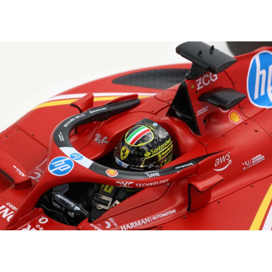 B.B.R BBR 1/18 フェラーリ F1 SF-24 イタリアGP 2024 優勝 #16