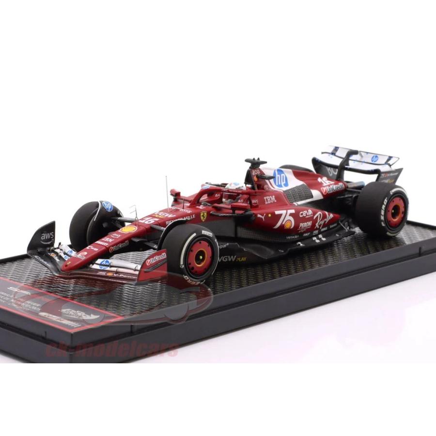 B.B.R BBR 1/43 フェラーリ F1 SF-25 モナコGP 2025 2位 #16 シャルル