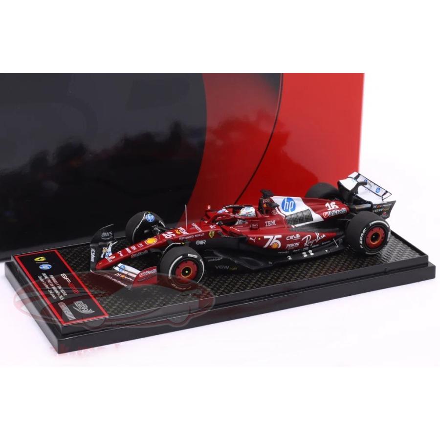 B.B.R BBR 1/43 フェラーリ F1 SF-25 モナコGP 2025 2位 #16 シャルル