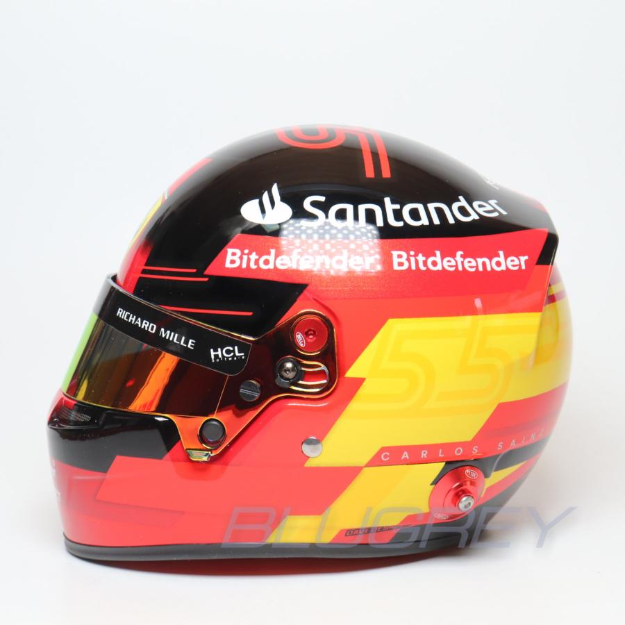ベル ミニヘルメット 1/2 F1 フェラーリ カルロス・サインツ Jr ベル ミニヘルメット 1/2 F1 フェラーリ カルロス・サインツ Jr