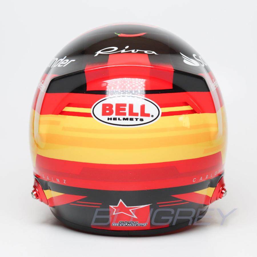 ベル ミニヘルメット 1/2 F1 フェラーリ カルロス・サインツ Jr ベル ミニヘルメット 1/2 F1 フェラーリ カルロス・サインツ Jr