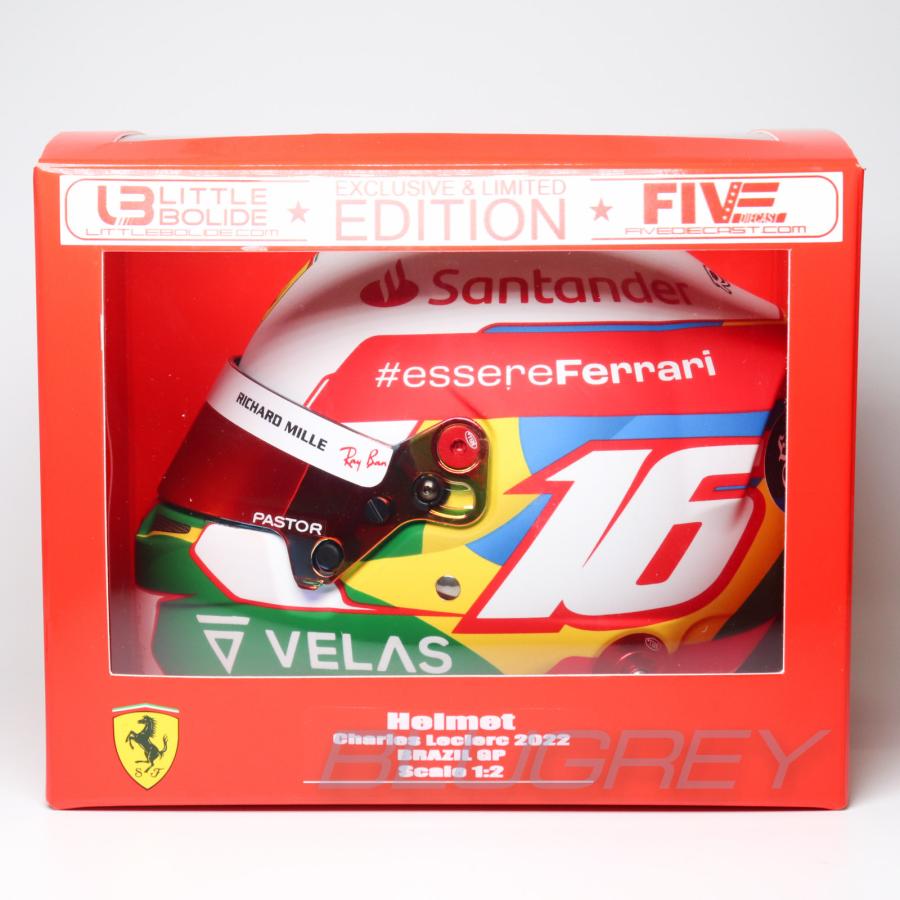 S.ベッテル　フェラーリ　1/2スケールヘルメット コレクター必見！ ベッテル＆ライコネンの『フェラーリ公式 1／2