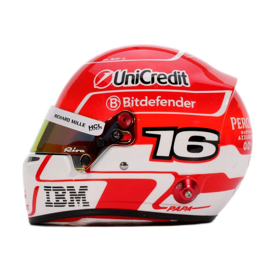 ベル ミニヘルメット 1/2 F1 フェラーリ シャルル・ルクレール 2025