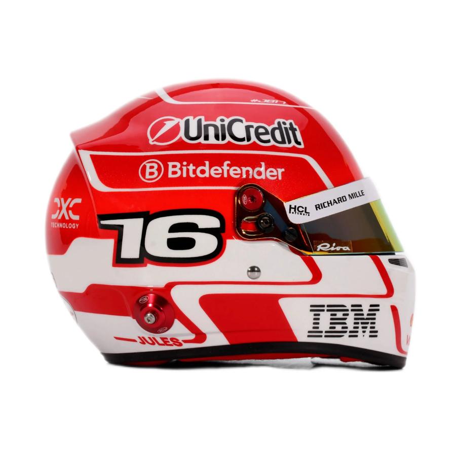ベル ミニヘルメット 1/2 F1 フェラーリ シャルル・ルクレール 2025