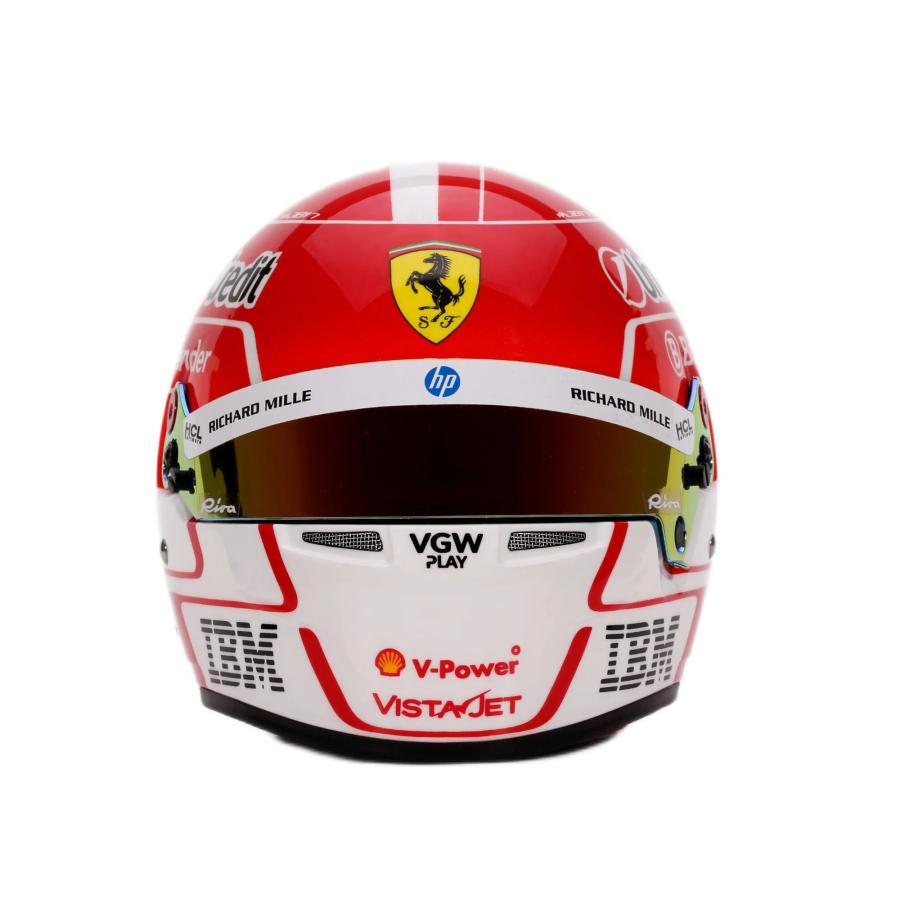 ベル ミニヘルメット 1/2 F1 フェラーリ シャルル・ルクレール 2025