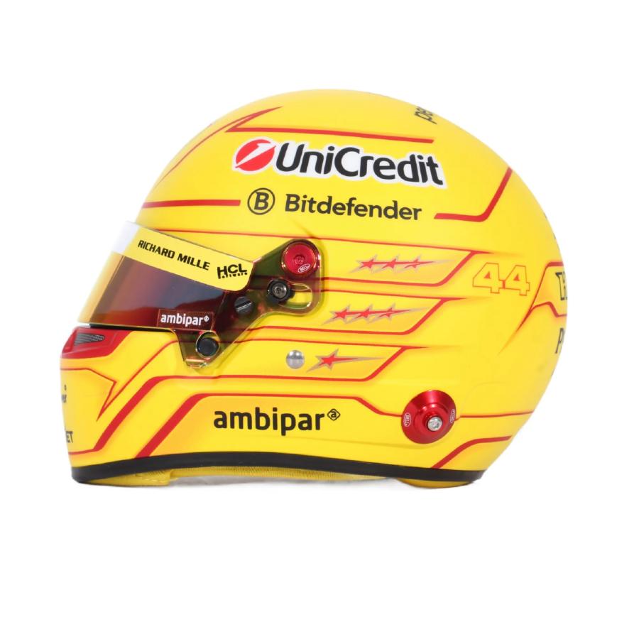 ベル ミニヘルメット 1/2 F1 フェラーリ ルイス・ハミルトン 2025