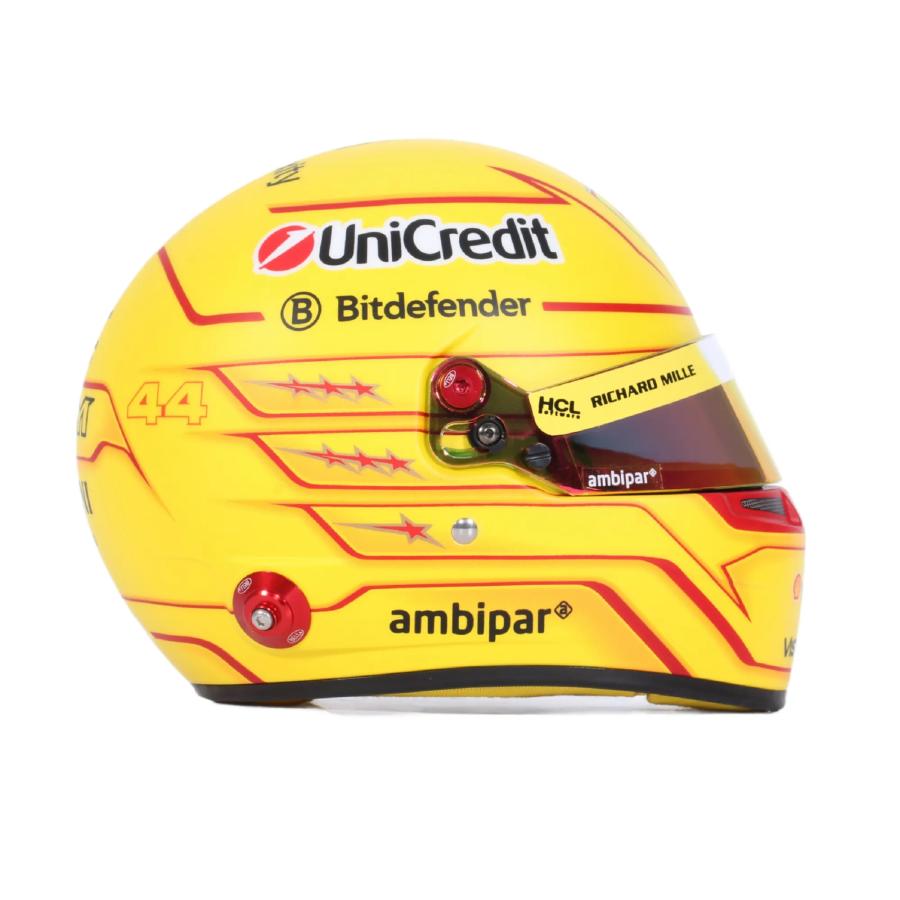 ベル ミニヘルメット 1/2 F1 フェラーリ ルイス・ハミルトン 2025