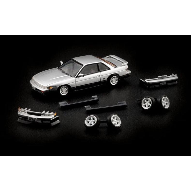 BM CREATIONS 1/64 日産 シルビア S13 シルバー LHD Nissan Silvia