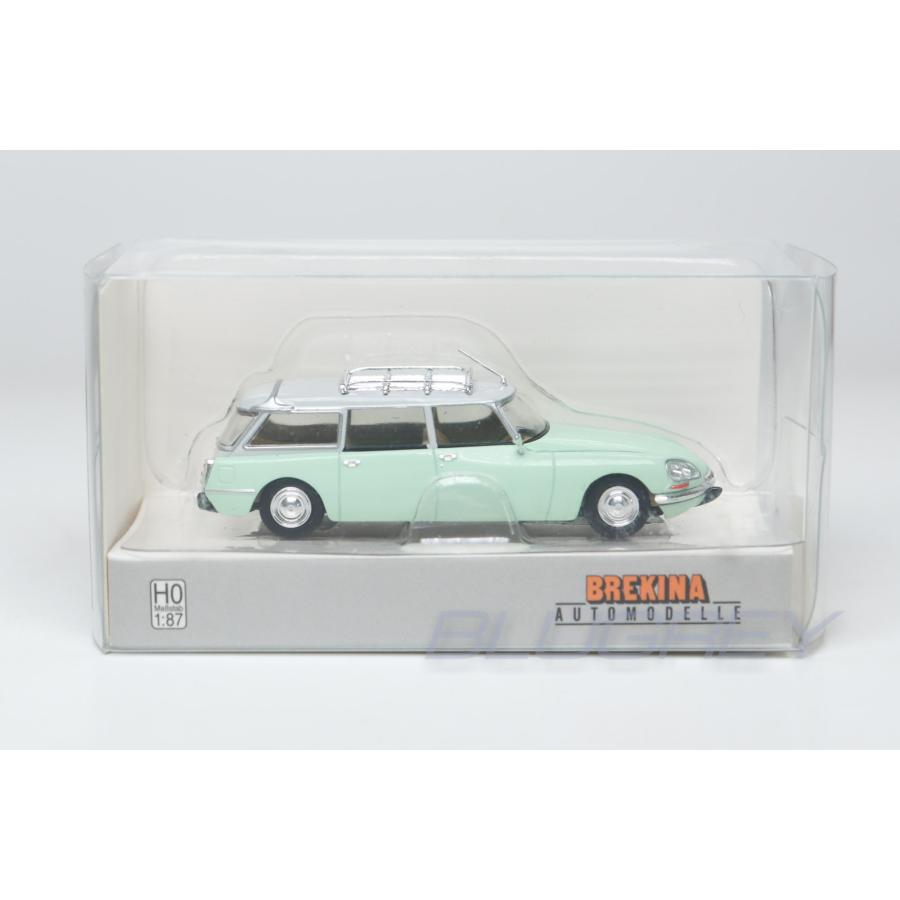 ブレキナ 1/87 シトロエン DS ブレーク 1967 ライトグリーン Brekina