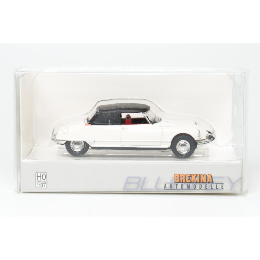 ブレキナ 1/87 シトロエン DS19 カブリオレ ホワイト BREKINA Citroen
