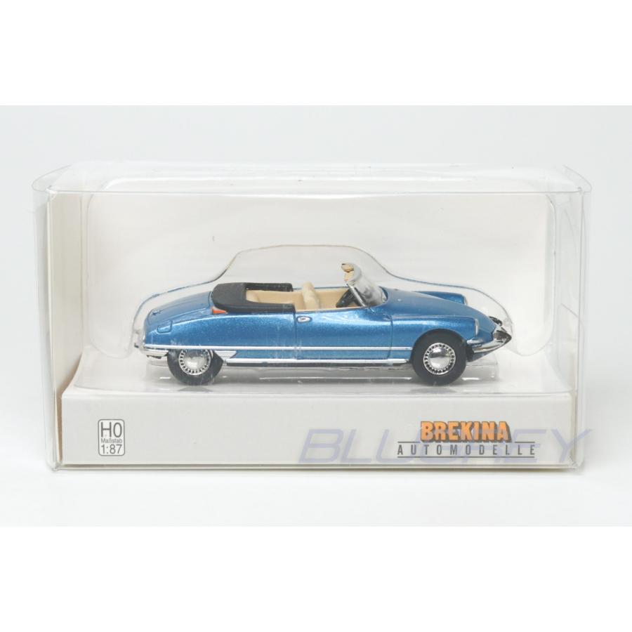 ブレキナ 1/87 シトロエン DS19 カブリオレ ブルー BREKINA Citroen DS