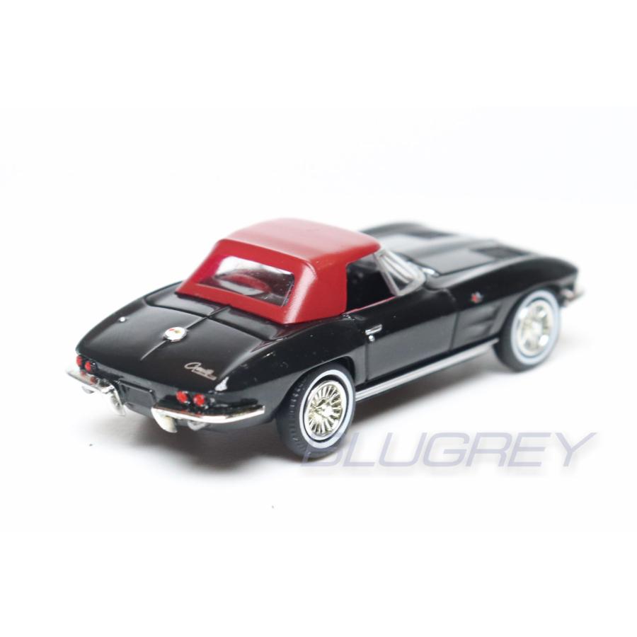 ブレキナ 1/87 シボレー コルベット C2 カブリオレ 1962 ブラック