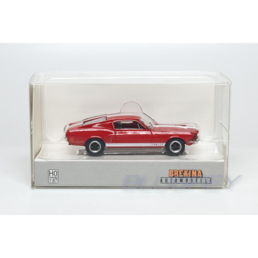 ブレキナ 1/87 フォード マスタング GT 350 レッド BREKINA Ford