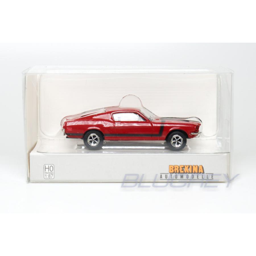 ブレキナ 1/87 フォード マスタング GT350 1968 レッド BOSS 302