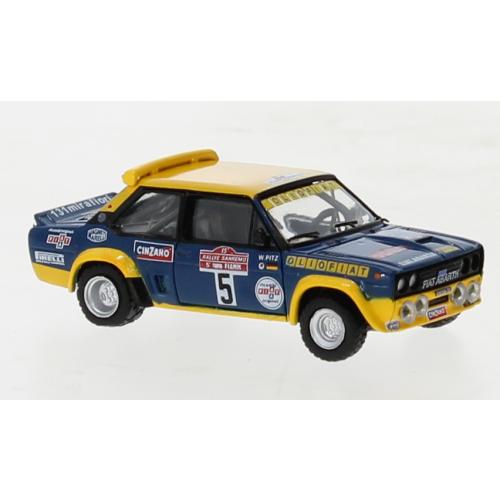 ブレキナ 1/87 フィアット 131 アバルト サンレモラリー 1977 #5 BREKINA FIAT ABARTH RALLY SANREMO ミニカー HOスケール｜blugrey｜05