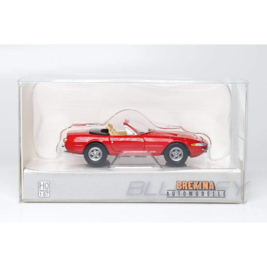 ブレキナ 1/87 フェラーリ 365 GTS/4 デイトナスパイダー 1971 レッド