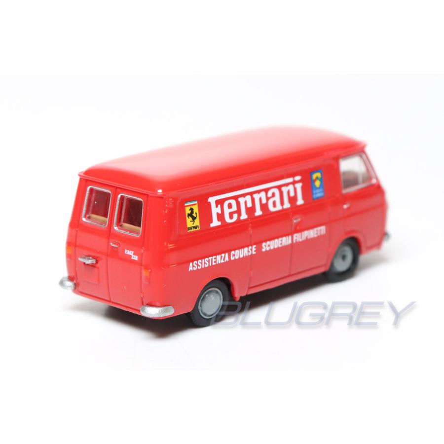 ブレキナ 1/87 フィアット 238 ボックスワゴン フェラーリ 1966