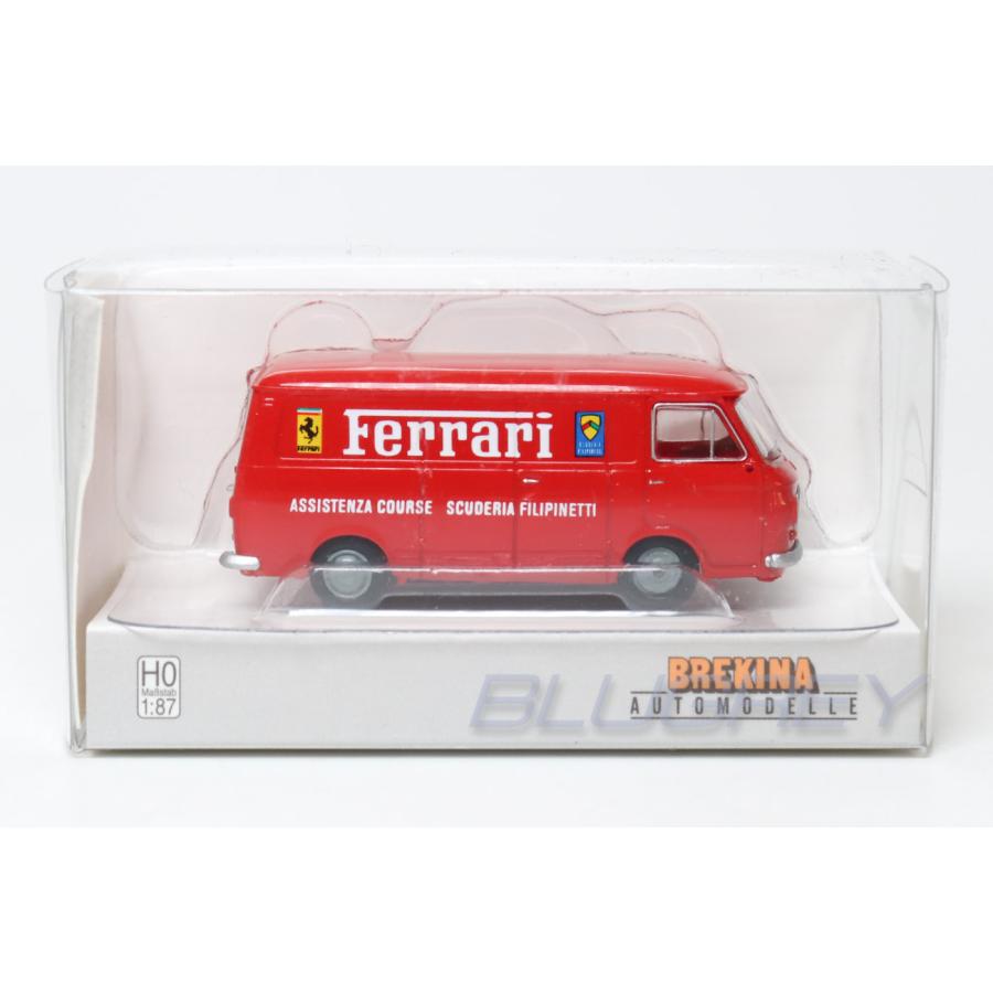 ブレキナ 1/87 フィアット 238 ボックスワゴン フェラーリ 1966