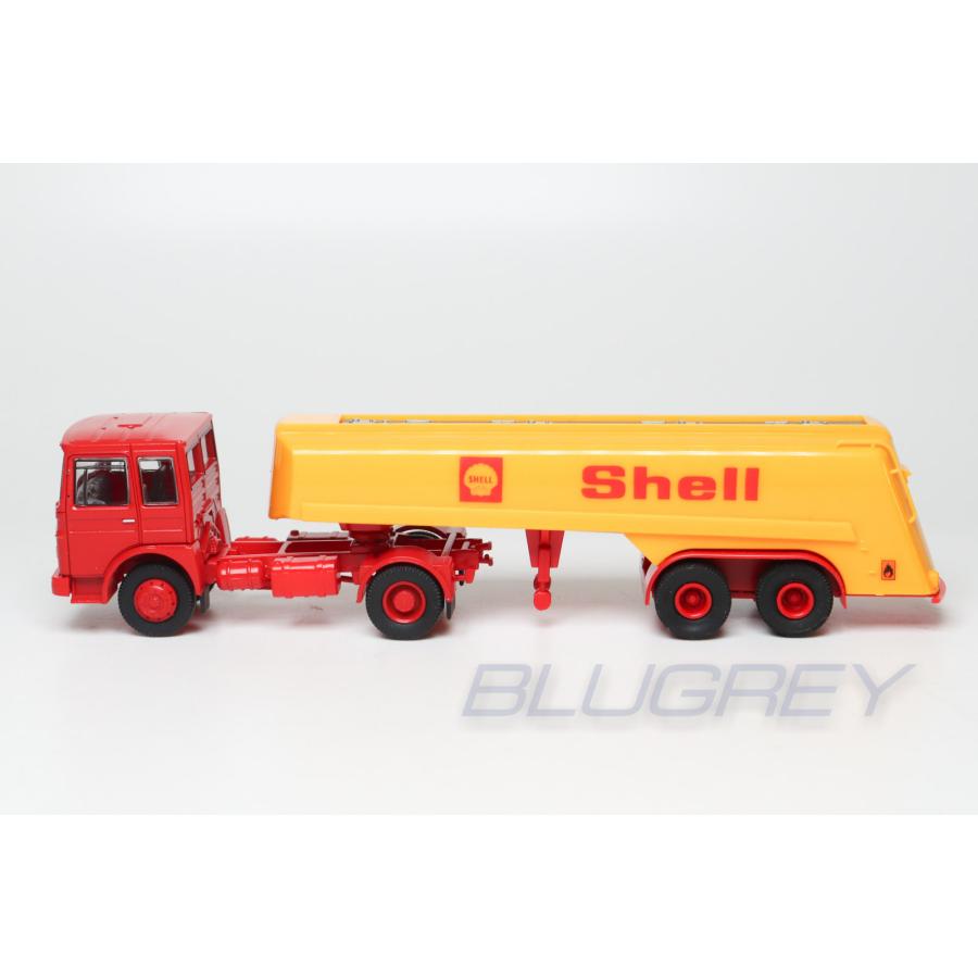 ブレキナ 1/87 マン F7 タンクローリー シェル 1968 Brekina MAN Tank