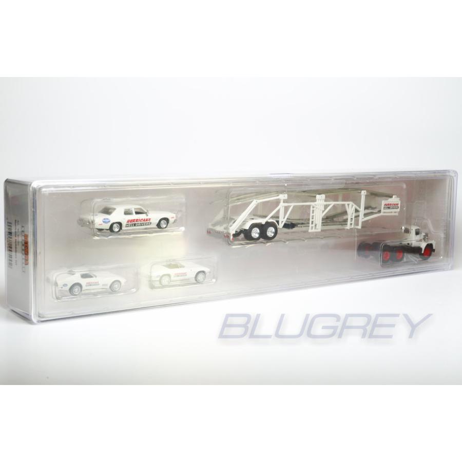 ブレキナ 1/87 ダッジ 積載車 + シボレー コルベットC2/C3/ダッジ