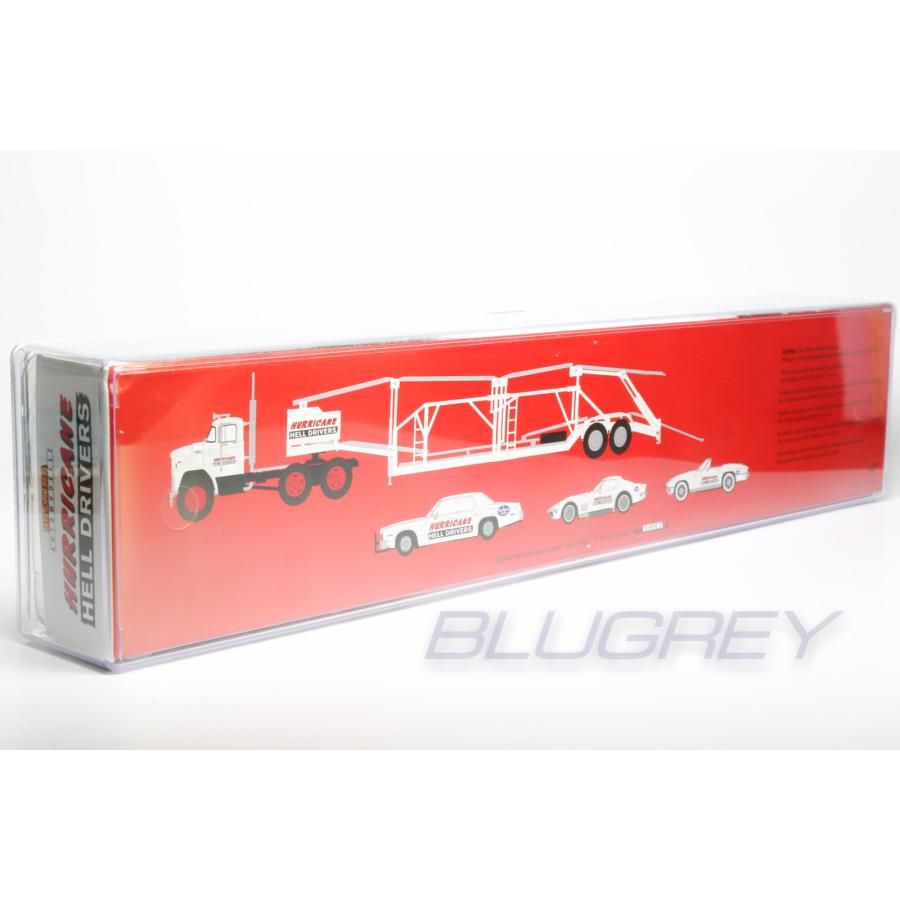 ブレキナ 1/87 ダッジ 積載車 + シボレー コルベットC2/C3/ダッジ