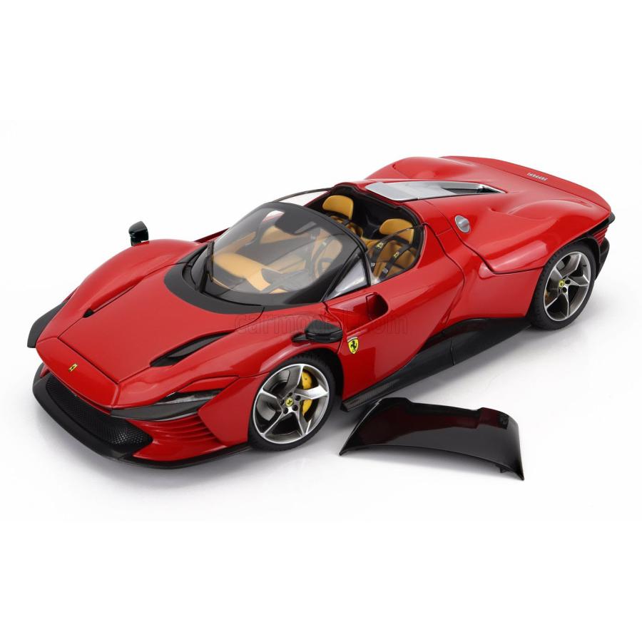ブラーゴ 1/18 フェラーリ デイトナ SP3 スパイダー クローズドVer. BBURAGO FERRARI DAYTONA フル開閉機構 ミニカー 