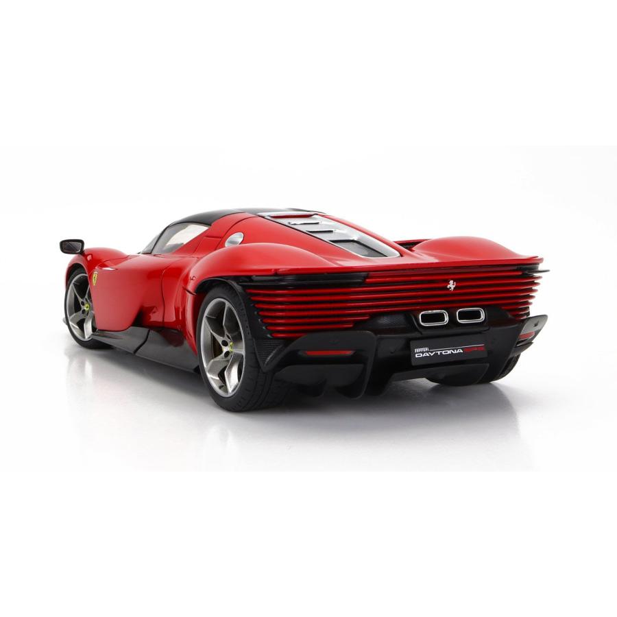 ブラーゴ 1/18 フェラーリ デイトナ SP3 スパイダー クローズドVer. BBURAGO FERRARI DAYTONA フル開閉機構 ミニカー 