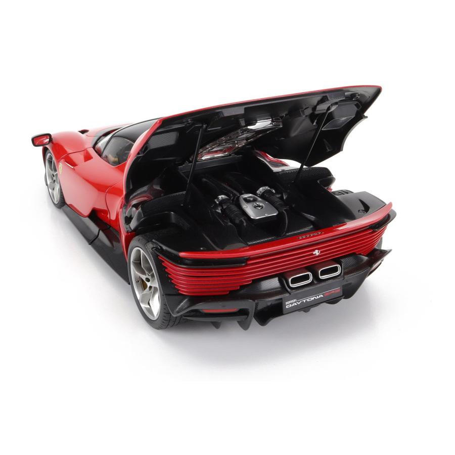 ブラーゴ 1/18 フェラーリ デイトナ SP3 スパイダー クローズドVer. BBURAGO FERRARI DAYTONA フル開閉機構 ミニカー 