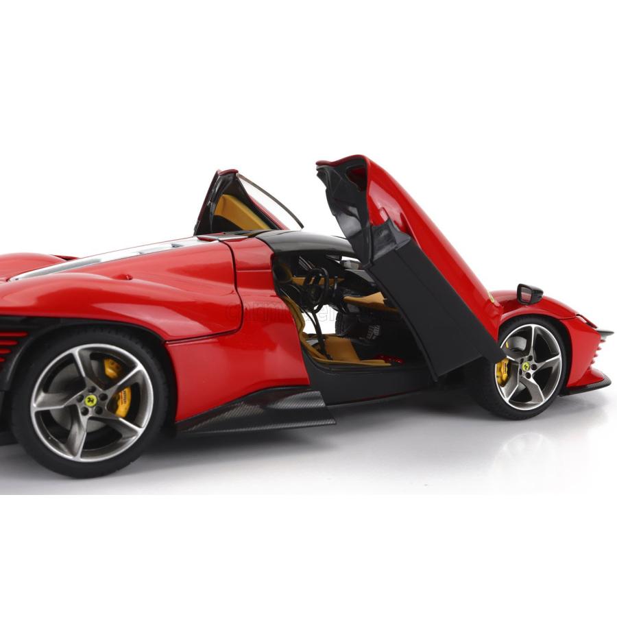 ブラーゴ 1/18 フェラーリ デイトナ SP3 スパイダー クローズドVer. BBURAGO FERRARI DAYTONA フル開閉機構 ミニカー 