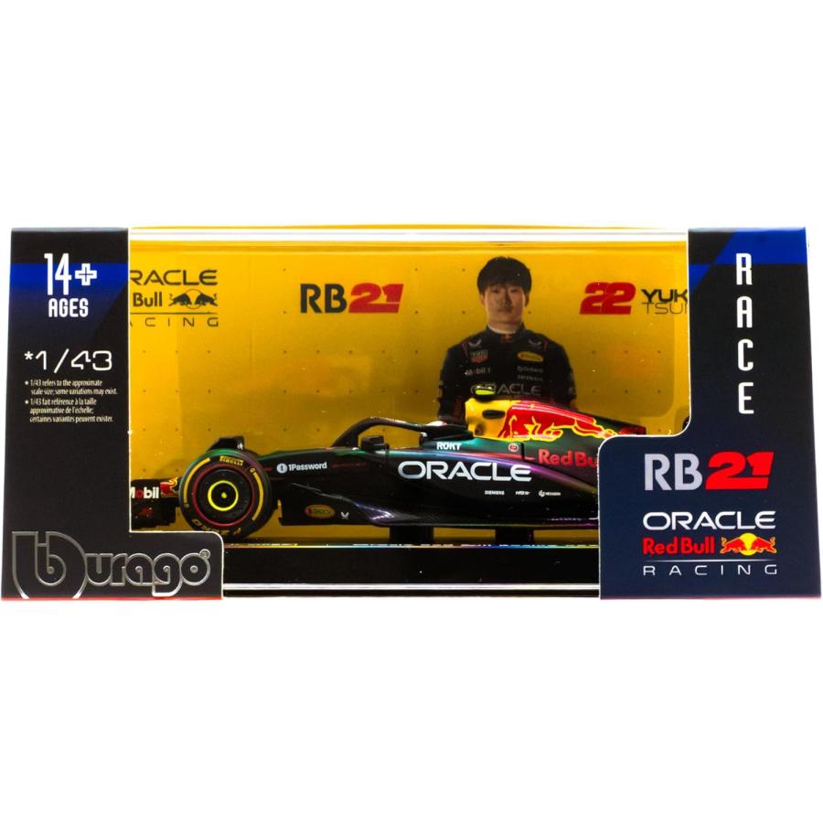 Bburago（ブラーゴ） 1/43 レッドブル F1 RB21 #22 角田祐樹 2025