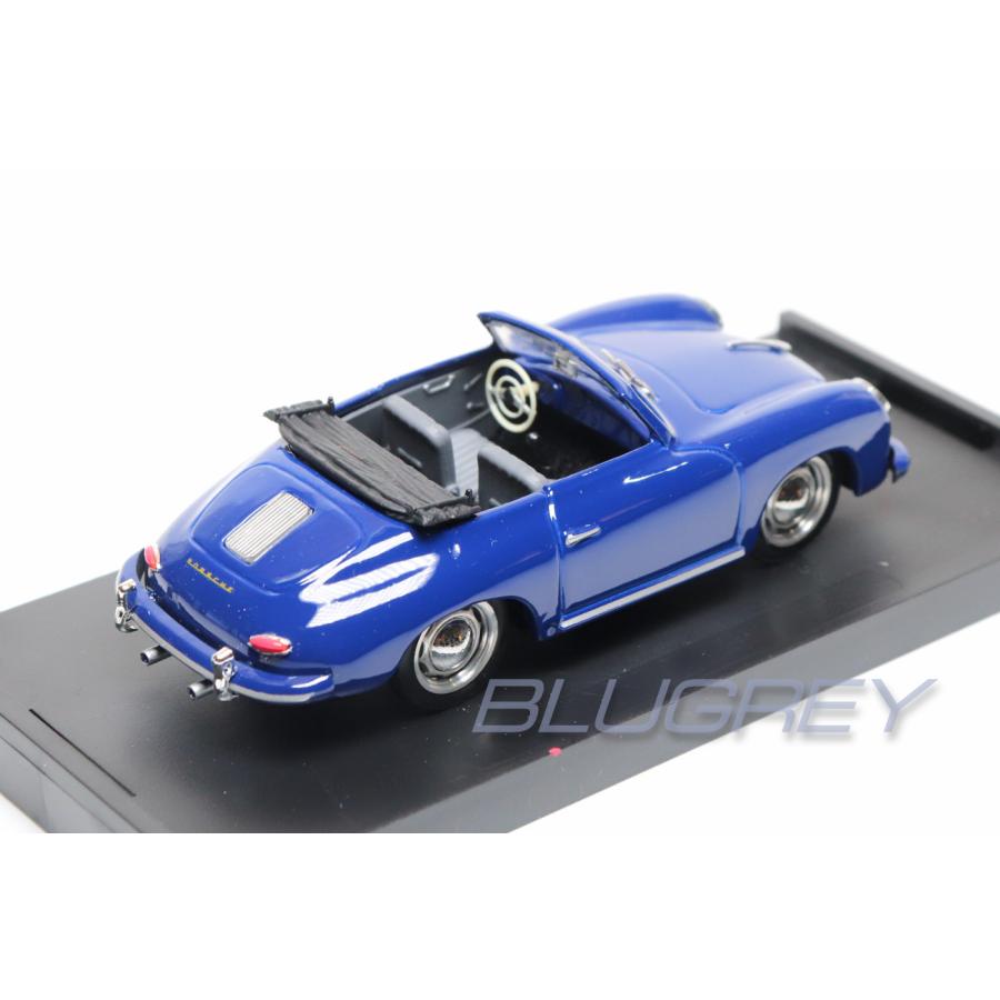 ポルシェ356 ブルム　1/43スケール ブルム 1/43 ポルシェ 356 カブリオレ 1952 ロイヤルブルー BRUMM