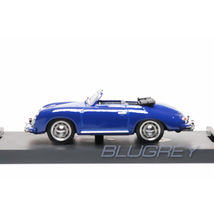 ブルム 1/43 ポルシェ 356 カブリオレ 1952 ロイヤルブルー BRUMM
