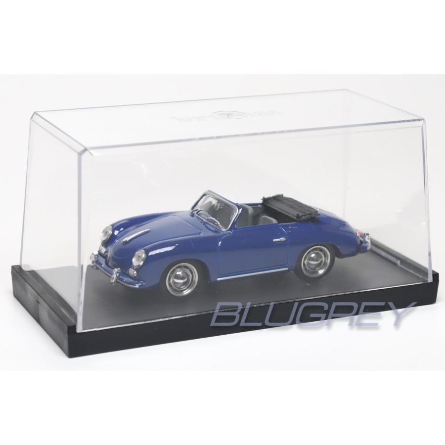 ブルム 1/43 ポルシェ 356 カブリオレ 1952 ロイヤルブルー BRUMM