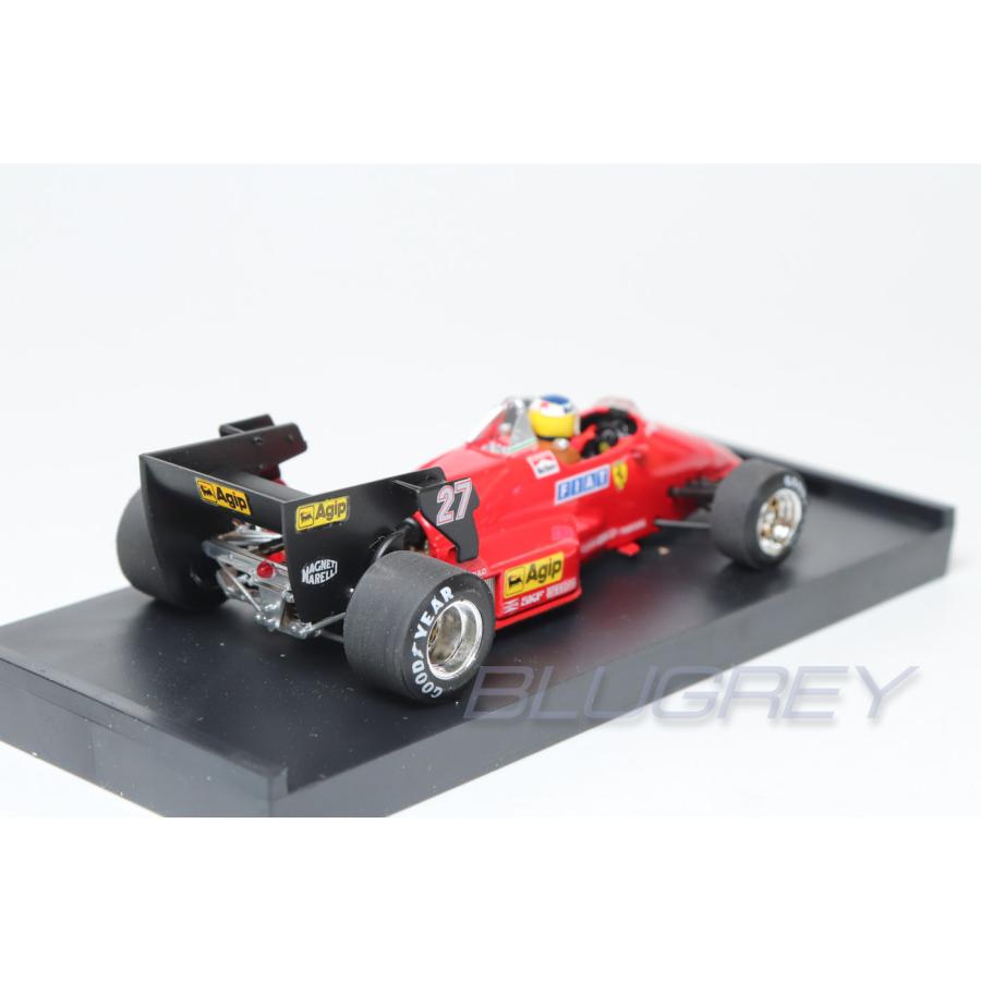 ブルム 1/43 フェラーリ F1 126 C4 1984 ベルギーGP #27 M.アルボ