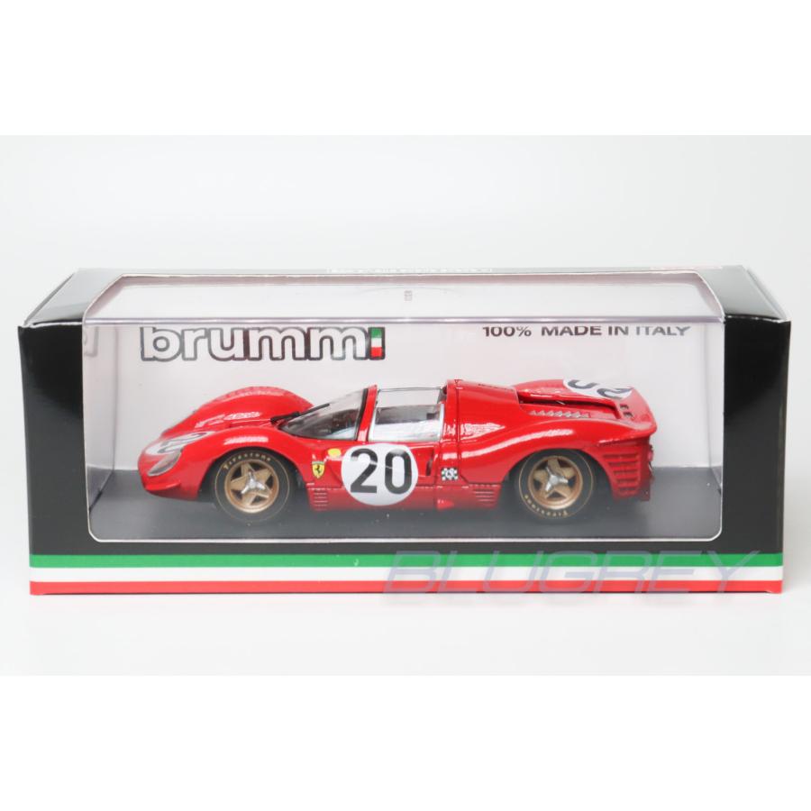 ブルム 1/43 フェラーリ 330 P4 スパイダー ルマン24H 1967 BRUMM
