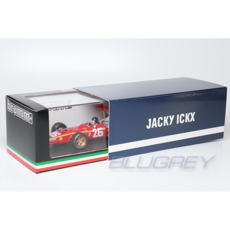 ブルム 1/43 フェラーリ F1 312 フランスGP 1968 #26 ジャッキー