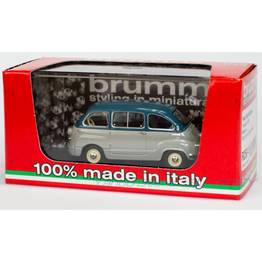 ブルム 1/43 フィアット 600 ムルティプラ 1A シリーズ 1956