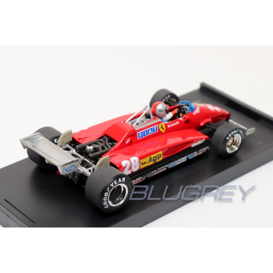 ブルム 1/43 フェラーリ 126C2 1982 #28 M.アンドレッティ ブルム 1/43 フェラーリ 126C2 1982 #28 M.アンドレッティ