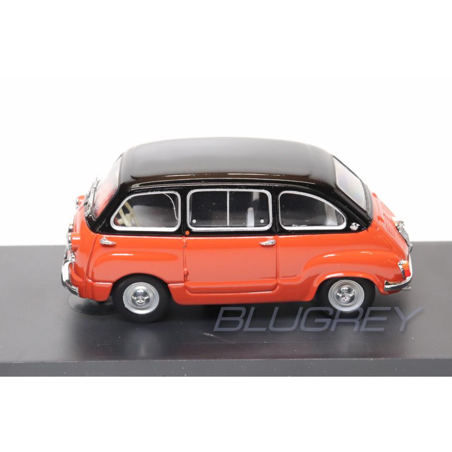 ブルム 1/43 フィアット 600 ムルティプラ 1960 コーラルレッド