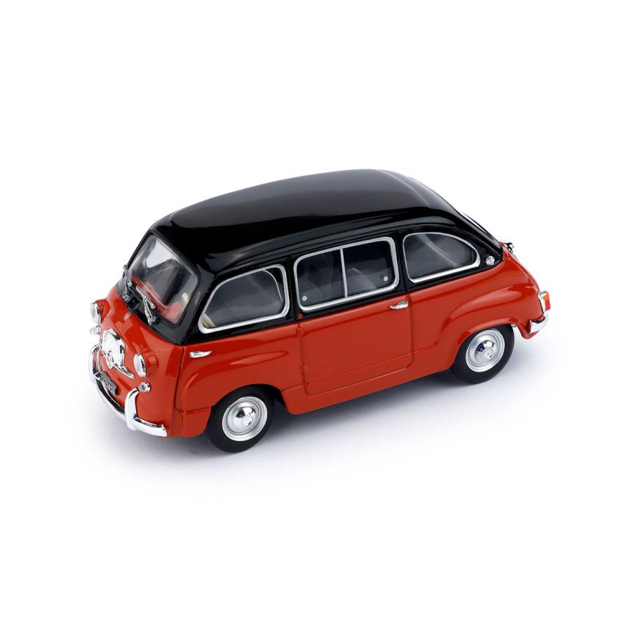 ブルム 1/43 フィアット 600 ムルティプラ 1960 コーラルレッド