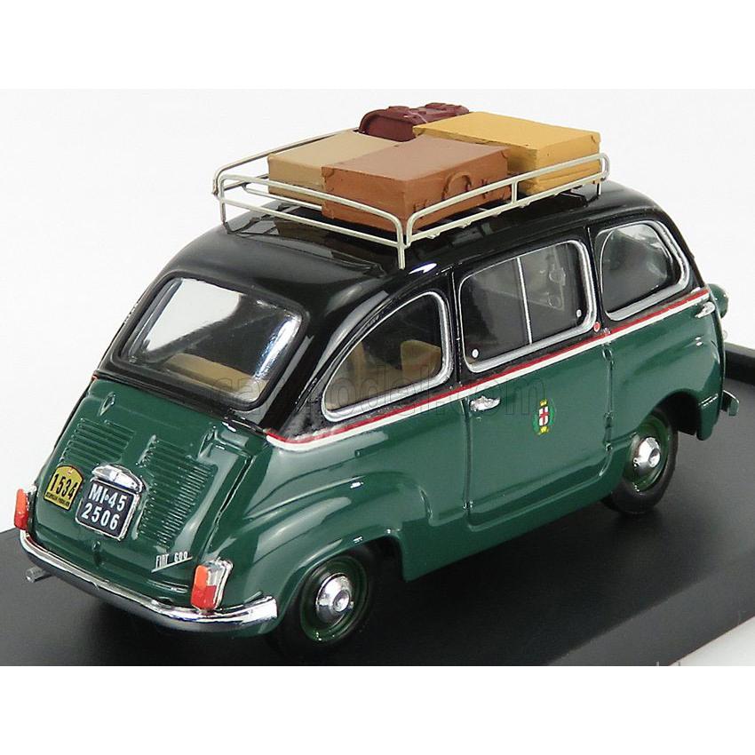 ブルム 1/43 フィアット 600D ムルティプラ ミラノ タクシー 1960