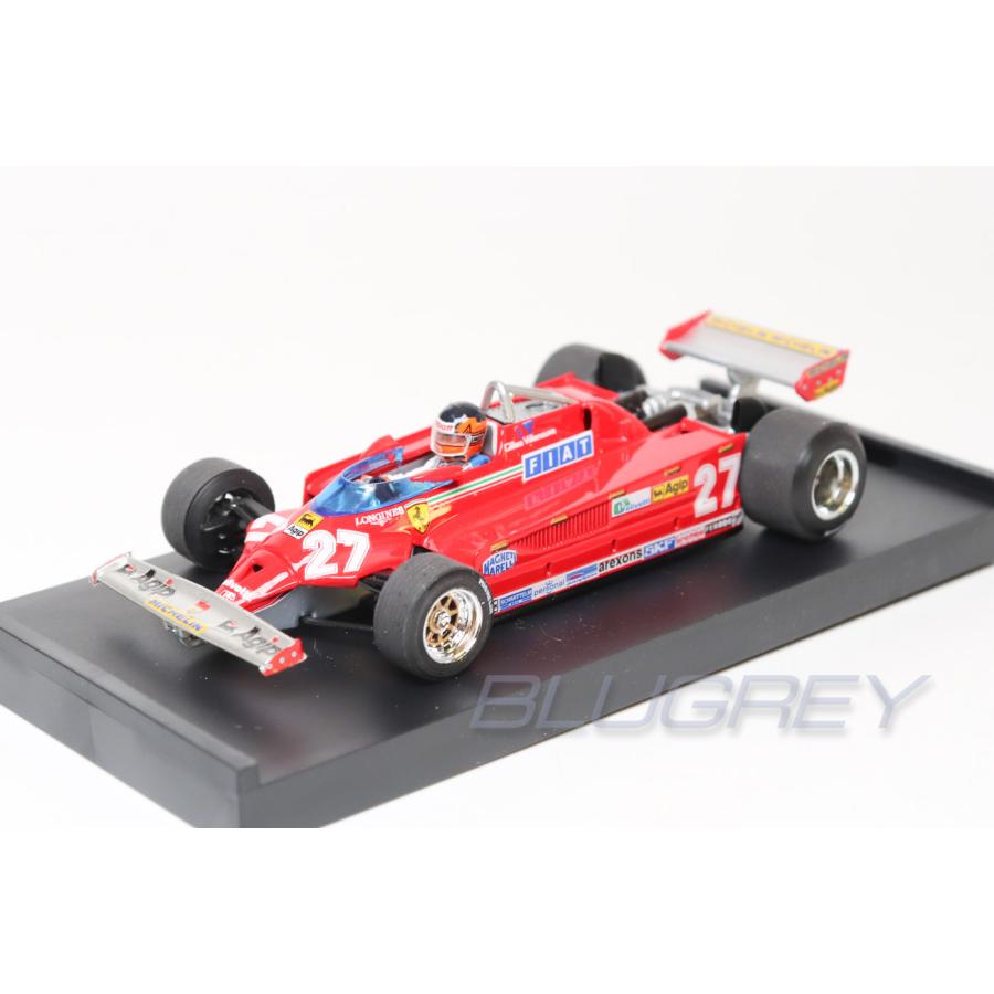 ブルム 1/43 フェラーリ 126CK #27 ヴィルヌーブ フィギア付き 1981