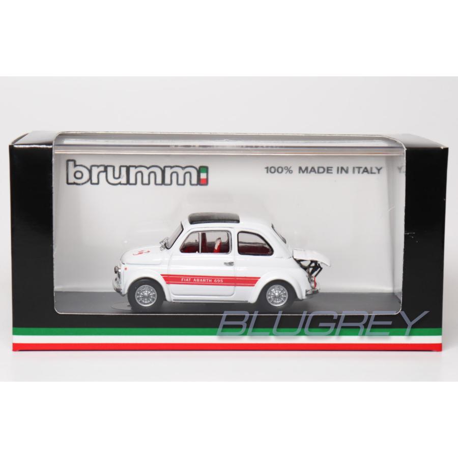 ブルム 1/43 フィアット アバルト 695 SS 1968 アセット コルサ BRUMM